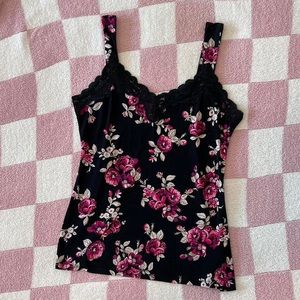 White House Black Market Lace Tank Top